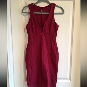 Maroon Lulus dress